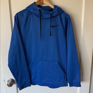 Nike Men's Blue Dri-FIT Pullover Hoodie